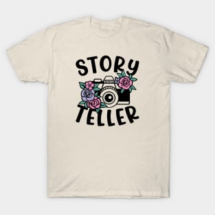 Story Teller Camera Photography Cute T-Shirt